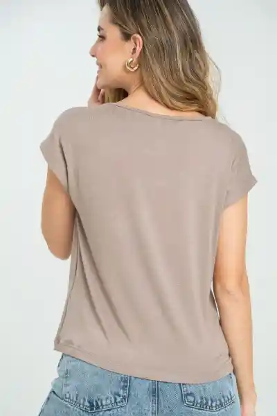 Camiseta Libby Color Gris Medio Talla S Ragged