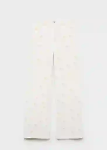 Jean Massy Offwhite Talla 38 Mujer Mango