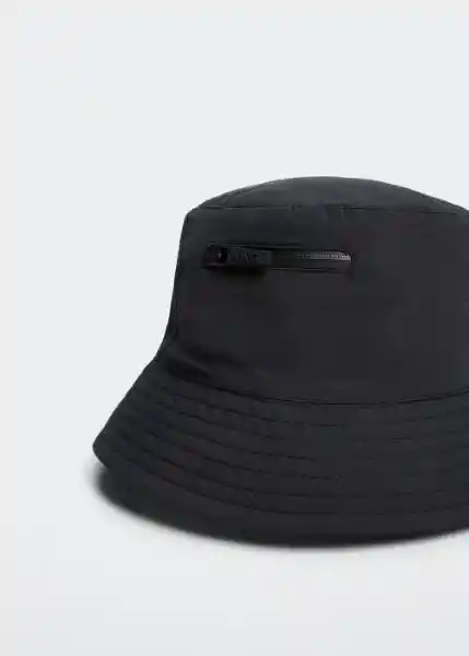 Gorro Monzon Negro Talla 20 Teen Niñas Mango