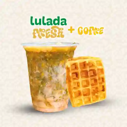 Lulada Refrescante + Gofre Clásico
