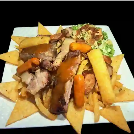 Picada ahumada mediana