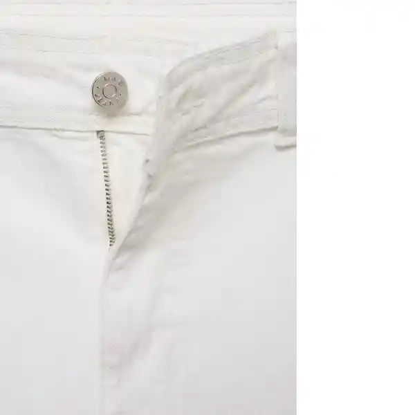 Jean Catherin Blanco Talla 40 Mujer Mango