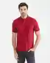 Camiseta Clasic Masculino Rojo Sangria Oscuro XL Chevignon