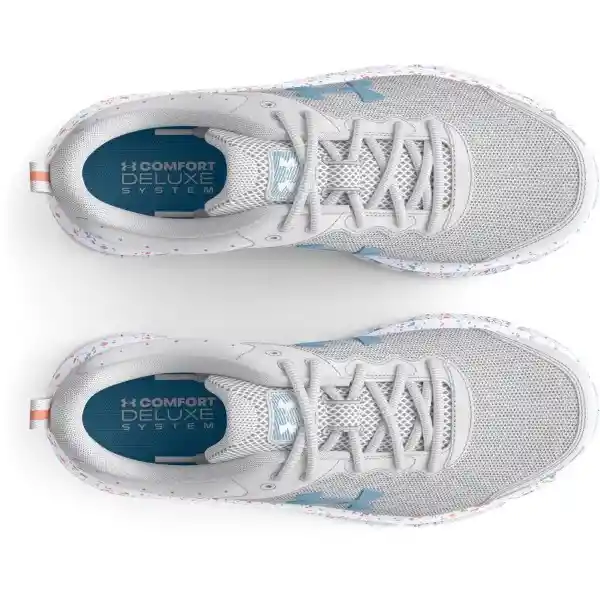 Under Armour Tenis Charged Mujer Gris Talla 6.5 3027092-100