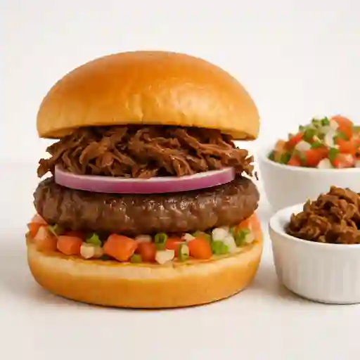 Combo Hamburguesa Carne	