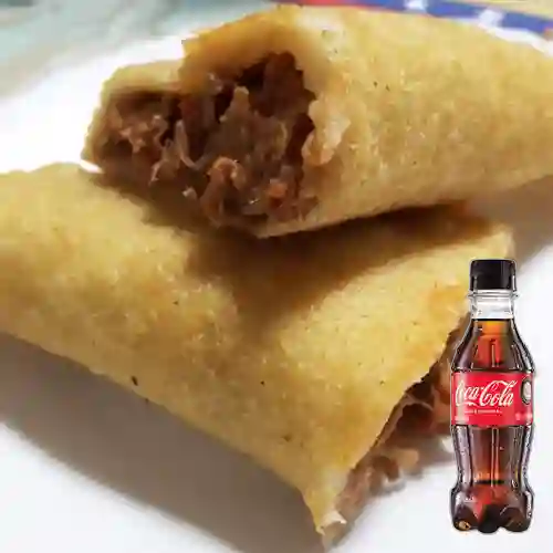 Combo Empanada de Carne Molida +Cocacola Orig 250ML