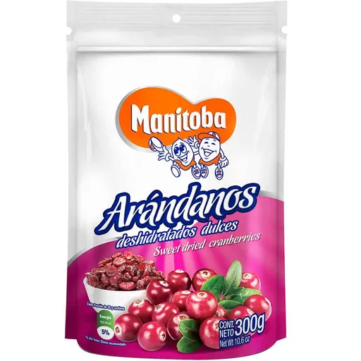 Manitoba Arándanos Deshidratados Dulces 