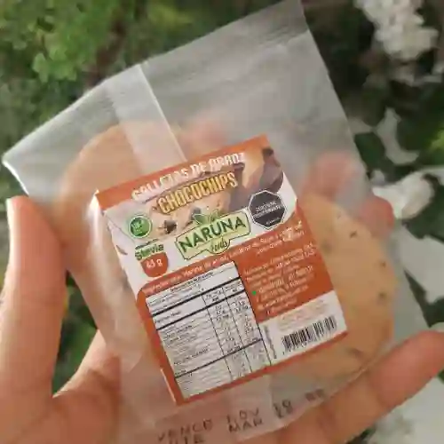 Galletas de Arroz con Chips de Chocolate