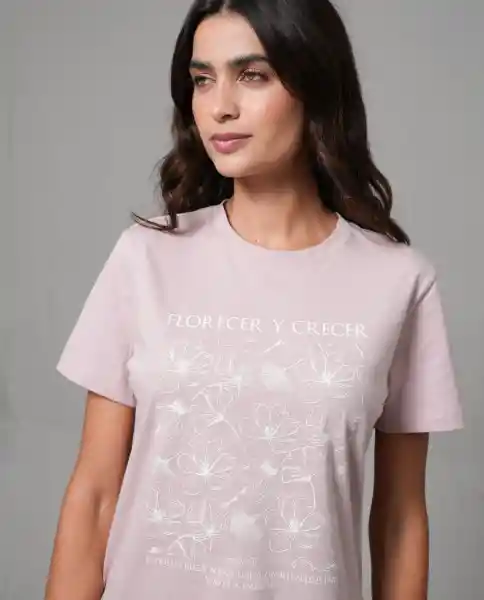Camiseta Mujer Morado M 202G101_MOR143710 Rifle