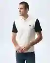 Camiseta Hombre Crudo Talla XXL 801G007_CRU110606 Americanino