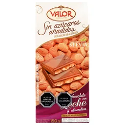 Valor Barra Chocolate con Leche y Almendras