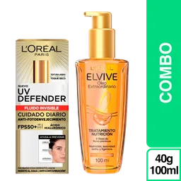 Combo Loréal Protector Solar + Tratamiento Oleo Extraordinario
