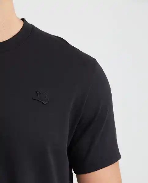 Camiseta Basic Duck Negro Sombrío Ultra Oscuro T. M Chevignon