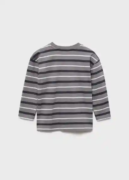 Camiseta Paleb Gris Talla 66 Niños Mango