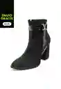 Botines Mujer Negro Talla 38 226 Tellenzi