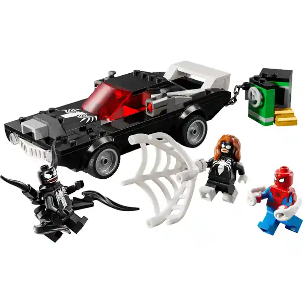 Set Construcción Spider-Man vs. Coche Brutal de Venom Lego