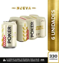 Poker Cerveza Pura Malta