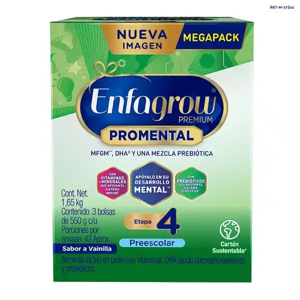 Alimento Lácteo Enfagrow Premium Promental Preescolar 2 Kg
