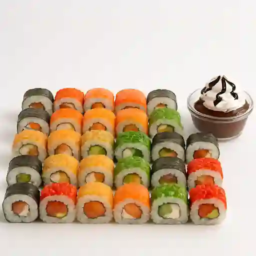 Combo prime ( 50 makis + postre )