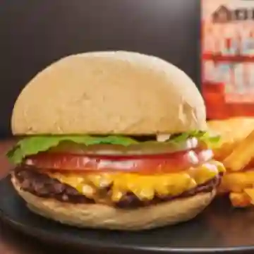 Burger Crafty + Papas