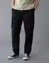 Pantalón Hombre Negro Talla: MEDIUM 5057064 American Eagle