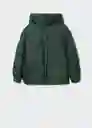 Abrigo Anorak Pi Botella Talla S Mujer Mango