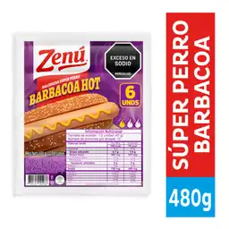 Zenu Salchicha Súper Perro Barbacoa Hot