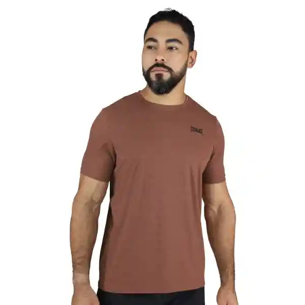 Camiseta Square Marrón Talla L Everlast