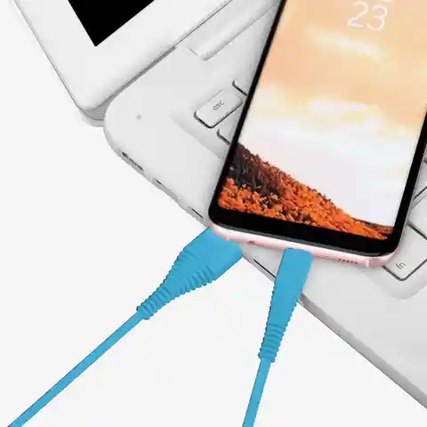 Momax Cable Usb C Tough Link Azul