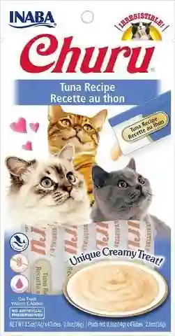 Churu Snacks Húmedos para Gatos Atún