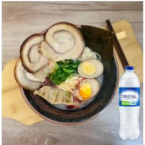 Combo Ramen Picante + Cristal Sin Gas 600 ml