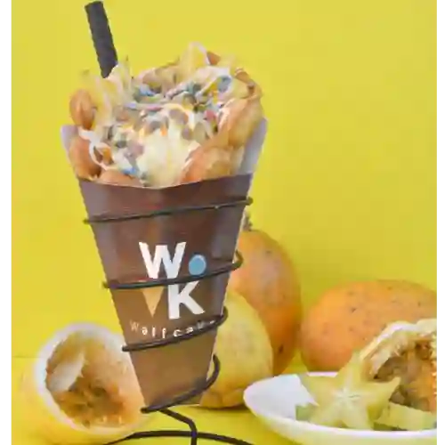 Arma Tu Bubble Waffle Pequeño