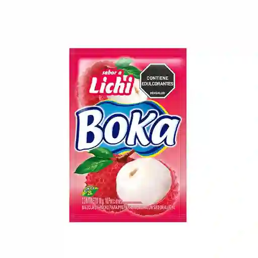 Boka Mezcla Polvo Bebida Lichie