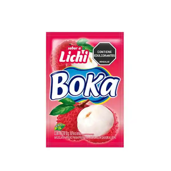 Boka Mezcla Polvo Bebida Lichie