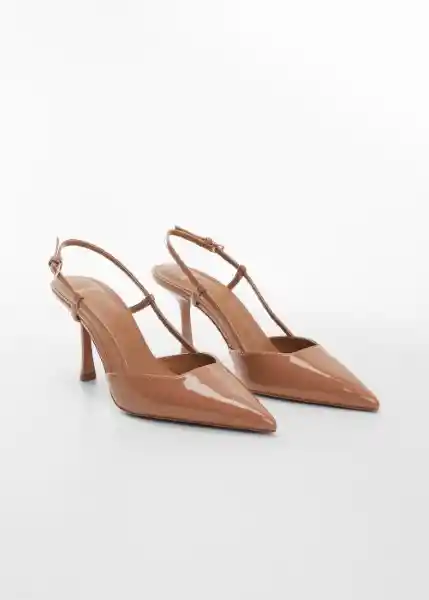 Zapatos Loan1 Nude Talla 36 Mujer Mango