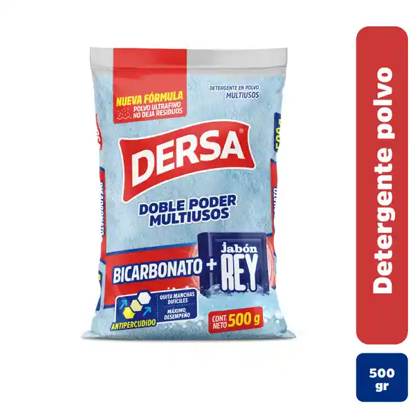 Detergente en Polvo Bicarbonato + Jabón Rey
