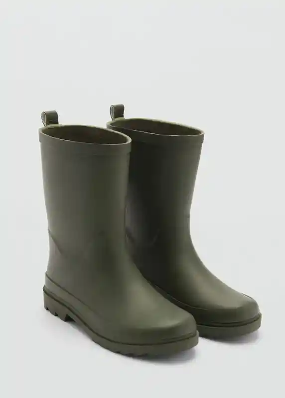 Botas Rain Khaki Talla 29 Niñas Mango