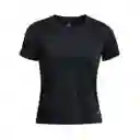 Under Armour Camiseta Streaker Negro Para Mujer Talla LG