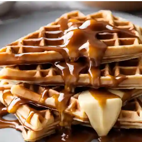 Waffle Proteico Dulce