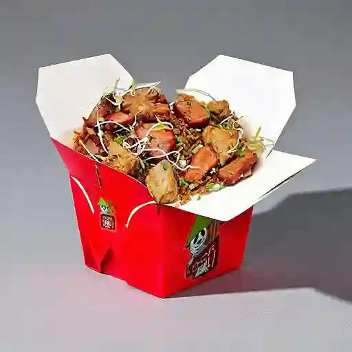 Arroz Chino de Cerdo y Pollo