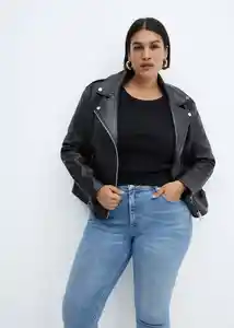 Jean Isa Tejano Medio Talla 36 Mujer Mango