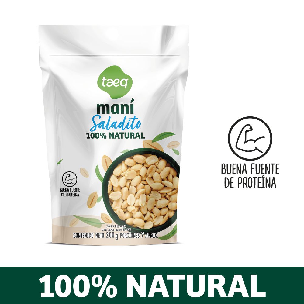 Taeq Maní Saladito Natural 200 g