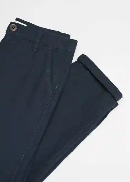 Pantalón Russp Navy Talla 12 Niños Mango