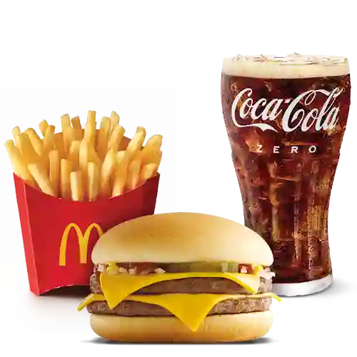 McCombo mediano Doble Hamburguesa con Queso