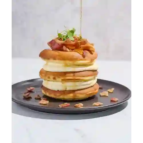 Pancakes Bacon Cheesy