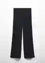 Pantalón Belinda Antracita Talla M Mujer Mango