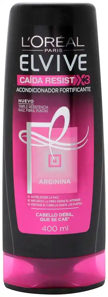 Loreal Paris-Elvive Acondicionador Fortificante Caída Resist X3