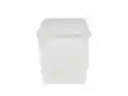 Caja Con Tapa Plástica Blanco Casaideas