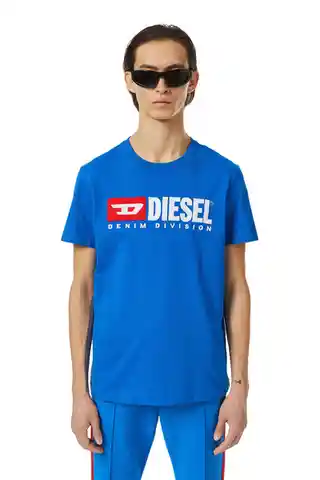 Diesel Camiseta Hombre Adulto Azul Talla S T-DIEGOR-DIV