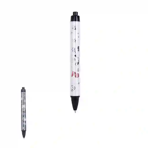 Esferos Negro 2 Modelos Mickey Mouse Disney 10 mm Miniso